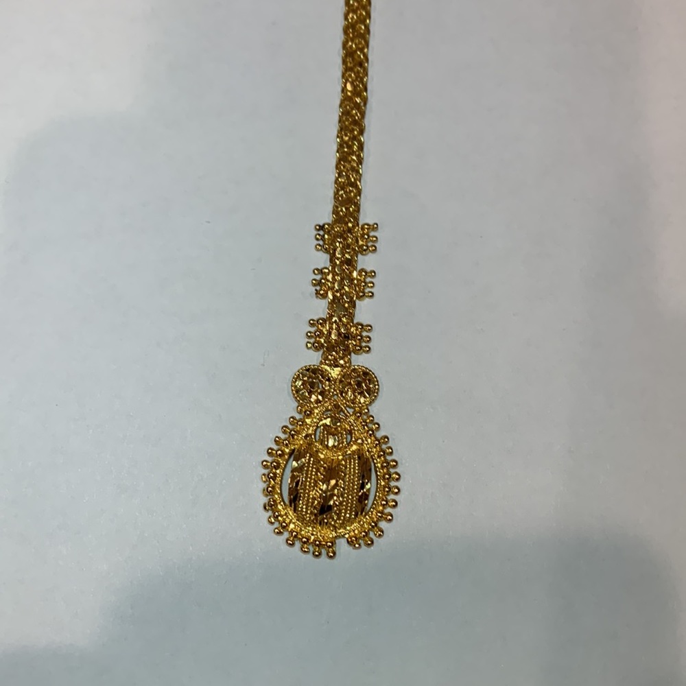 Pakistani Indian 1 Piece Traditional Style Rhinestone Tikka